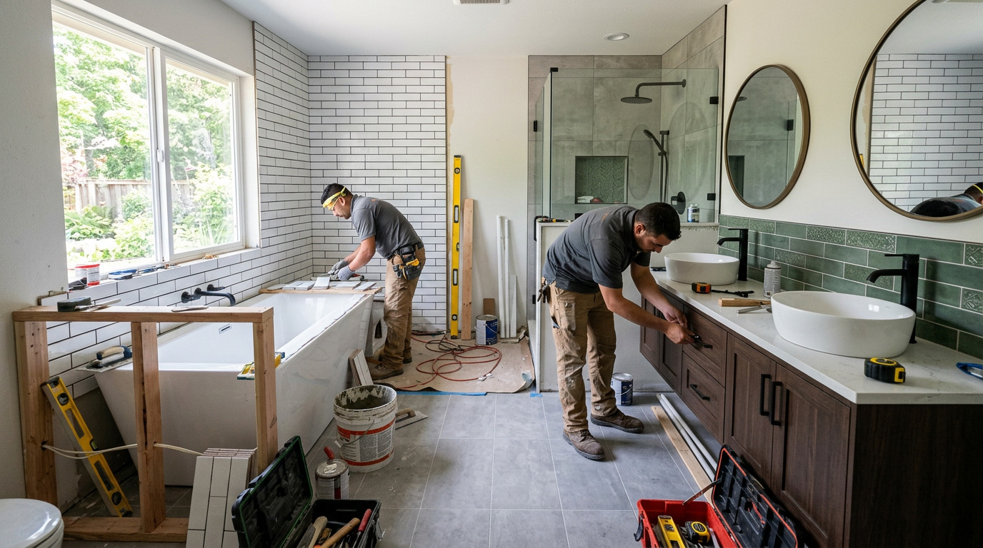Featured image: bathroom remodeling cost